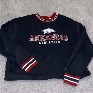 University of Arkansas Cropped sweatshirt